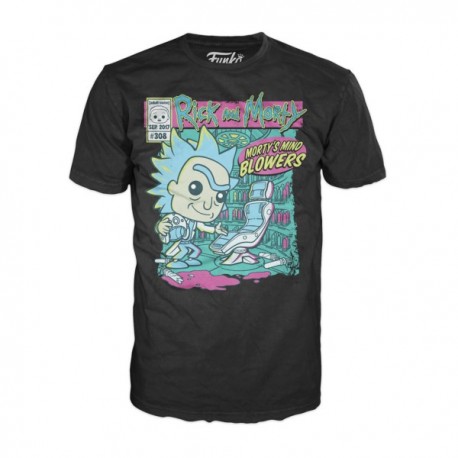 Camiseta negra de Rick & Morty edición limitada Funko