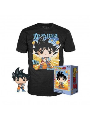 Figura y camiseta de Goku de Dragon Ball Z