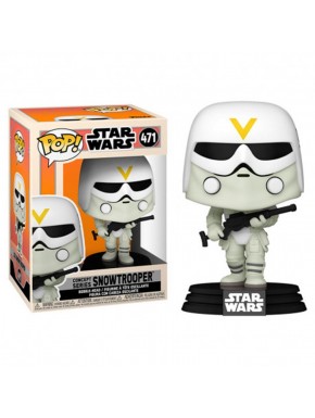 Funko Pop Star Wars Snowtrooper concepto vinilo 9 cm