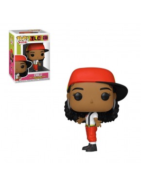Funko Pop de Chilli del grupo TLC con sombrero rojo