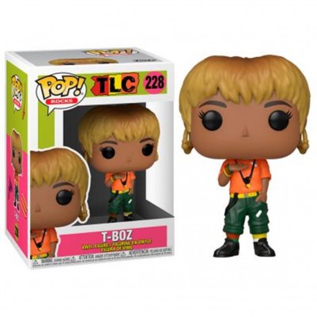 Figura Funko Pop T-Boz de TLC de 9 cm en vinilo