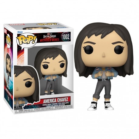 Figura Funko Pop America Chavez Multiverso de la Locura