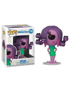 Figura Funko Pop Celia Monstruos S.A. color morado y verde