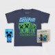 Funko Pop y camiseta de Minecraft Charged Creeper