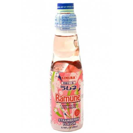 Ramune Strawberry Soda 200 ml