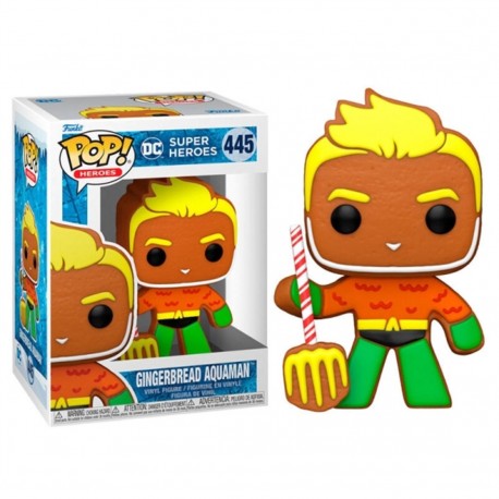 Figura Funko Pop Gingerbread Aquaman DC Comics
