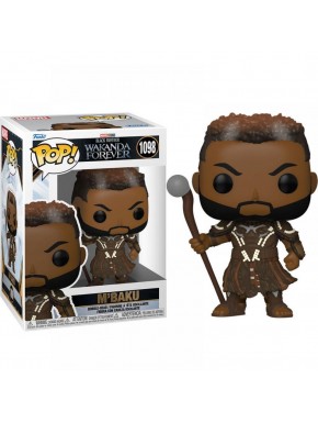 Figura Funko Pop M'Baku de Black Panther en caja