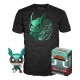 T-shirt noir et Funko Pop de Deku de My Hero Academia