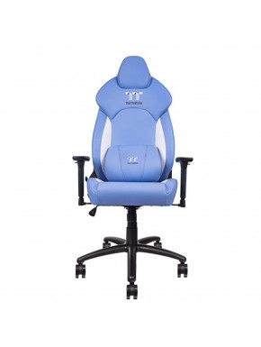 Silla gaming Thermaltake V Comfort azul y blanco