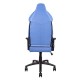 Silla gaming Thermaltake V Comfort azul y blanco