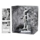 Statue PVC Deadpool noir et blanc avec base de diorama