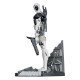 Statue PVC Deadpool noir et blanc avec base de diorama