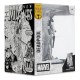 Statue PVC Deadpool noir et blanc avec base de diorama