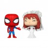 Pack Marvel POP! Vinyl Superhero Couples: Spiderman et MJ 9 cm