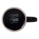 Taza negra de Stephen King It con texto 'What Are You'