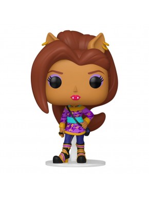 Figura POP! de Clawdeen Wolf de Monster High 9 cm