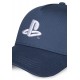 Gorra de béisbol azul navy con logo PlayStation bordado