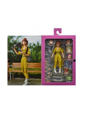 Figura de April O'Neil TMNT 17,5 cm con accesorios