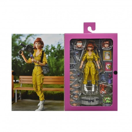 Figura de April O'Neil TMNT 17,5 cm con accesorios
