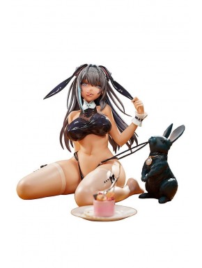 Estatua 1/5 de Totsuki Cocoa con conejo y accesorios.