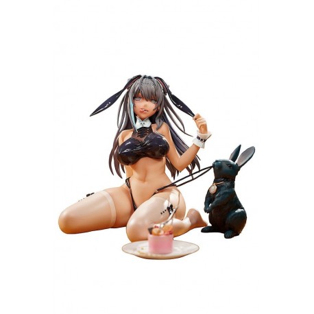Statue 1/5 de Totsuki Cocoa avec lapin et accessoires.