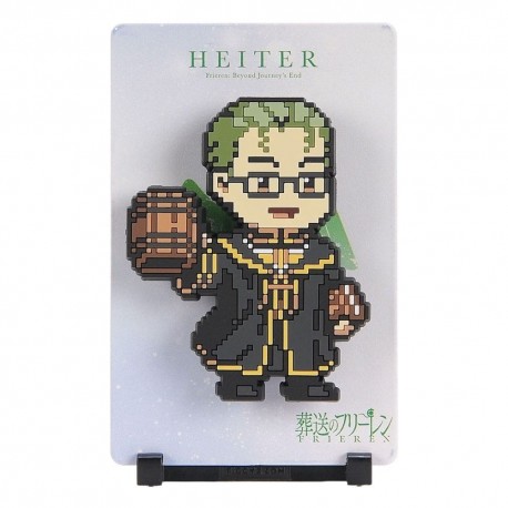 Figura magnética de Heiter de Frieren en pixel art