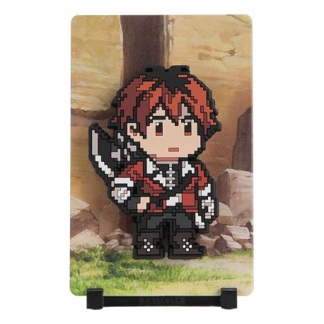 Figura magnética Stark de Frieren en pixel art