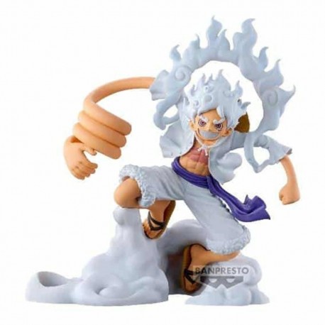 Figura Monkey D. Luffy Gear 5 de Banpresto