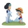 Figura Monkey D. Luffy vs Kuzan Banpresto One Piece, 9 cm