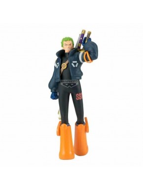 Figura de Zoro de One Piece por Banpresto, 17 cm