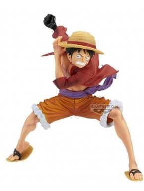 Figura de Monkey D. Luffy Maximatic de Banpresto de 21 cm