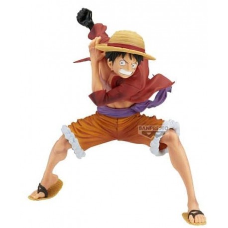 Figura de Monkey D. Luffy Maximatic de Banpresto de 21 cm
