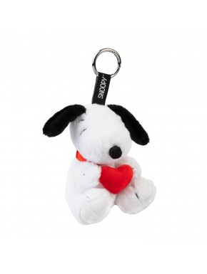 Llavero de peluche Snoopy Love Season con corazón