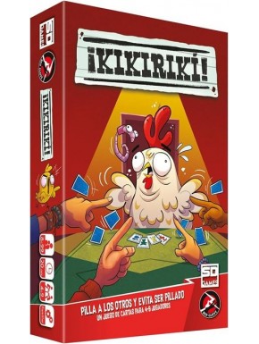 Caja y cartas del juego de mesa Kirikí