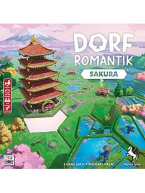 Caja del juego de mesa Dorfromantik: Sakura