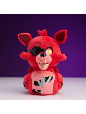 Peluche Foxy 20 cm con parche de Tubbz
