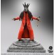 Estatua de King Diamond con capa roja de 22 cm