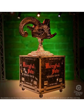 Estatua Mercyful Fate Rock Ikonz con máscara y caja