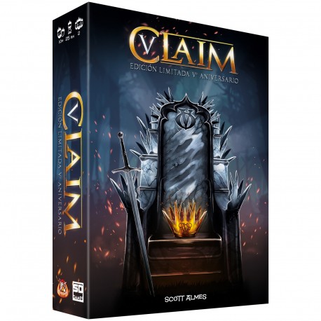 Caja de juego Claim V Aniversario Edición Limitada
