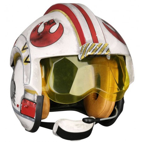 Réplica Casco Piloto Rebelde Luke Skywalker Star Wars Escala 1:1