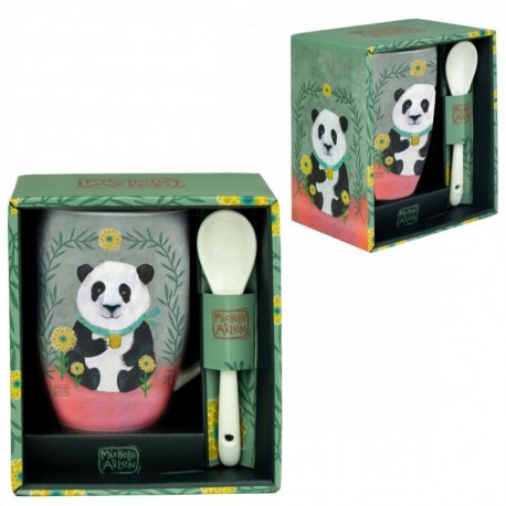 Tasse en céramique panda Enesco design Michelle Allen
