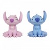 Pack de 2 Figuras Flockadas Enesco Disney Stitch