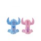 Pack de 2 figuras flocadas de Disney con Stitch y Angel.