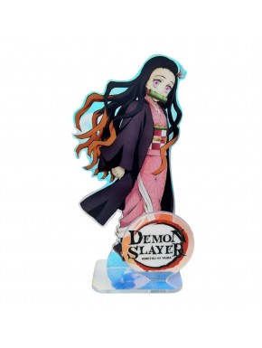 Figura acrílica holográfica de Nezuko de 14 cm