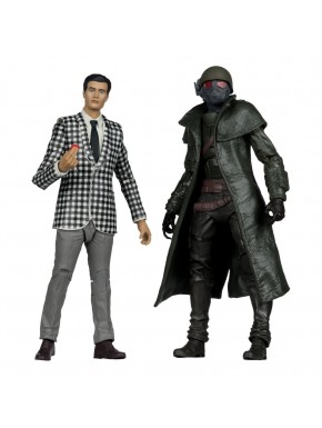 Pack de figuras Fallout New Vegas Riot Ranger Armor y Benny