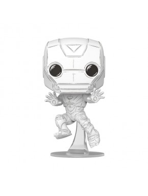 Figura POP! Vinyl de Iron Man estilo boceto 9 cm