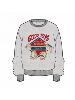 Sudadera gris Pixar con personajes de Toy Story