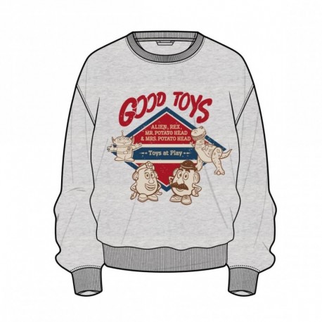 Sweat gris Pixar avec personnages de Toy Story