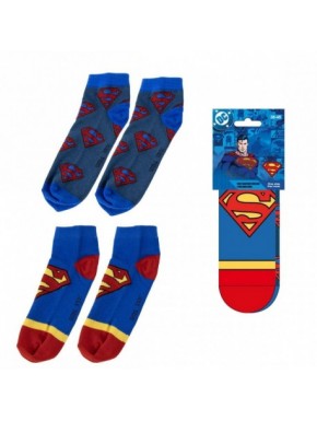 Pack de chaussettes cheville avec logo Superman