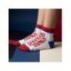 pack chaussettes chevilles Stranger Things logo et Démogorgon